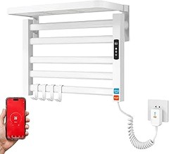 ¿Cuál es el mejor radiador toallero eléctrico para un baño pequeño?