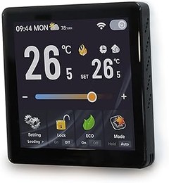 Claves para elegir un termostato inteligente con pantalla táctil