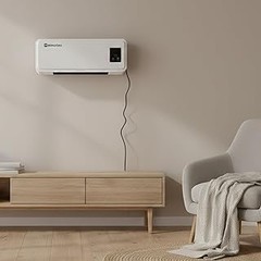 Los mejores calefactores de pared para habitaciones reducidas