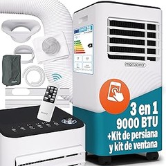 Aires acondicionados portátiles de bajo consumo