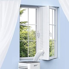 ¿Cuáles son los diferentes tipos de kits de ventana para aire acondicionado portátil?