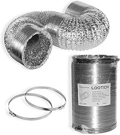 ¿Para qué se utilizan los tubos flexibles de ventilación en el hogar?