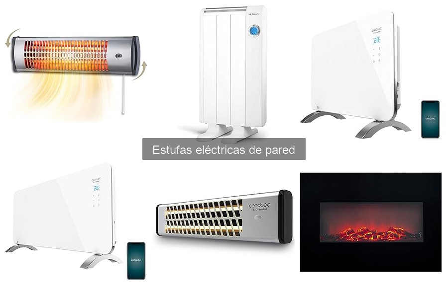 Accesorios imprescindibles para estufas eléctricas de pared