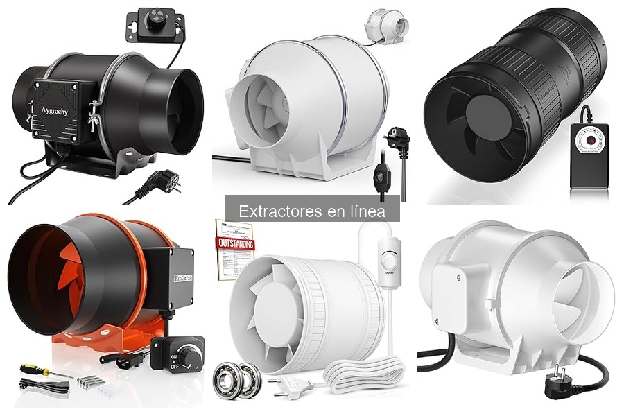 Accesorios Recomendados para Extractores en Línea