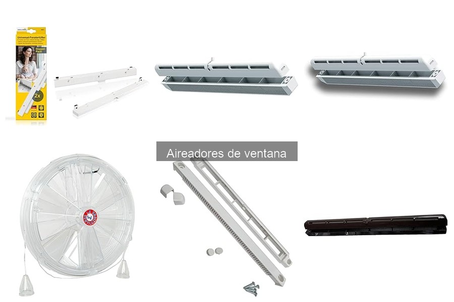 Aireadores de ventana para clima húmedo: mejores opciones