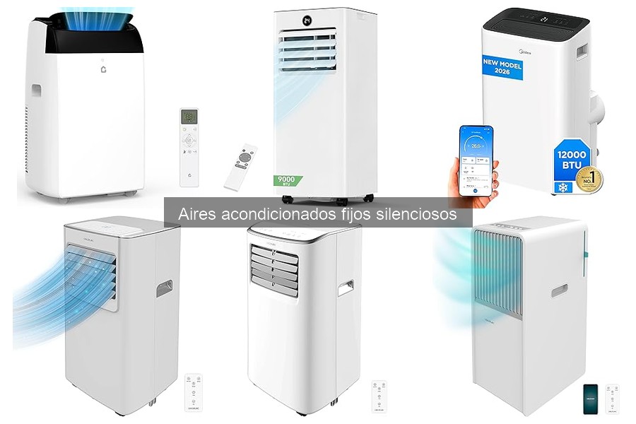 Alternativas a aires acondicionados fijos silenciosos