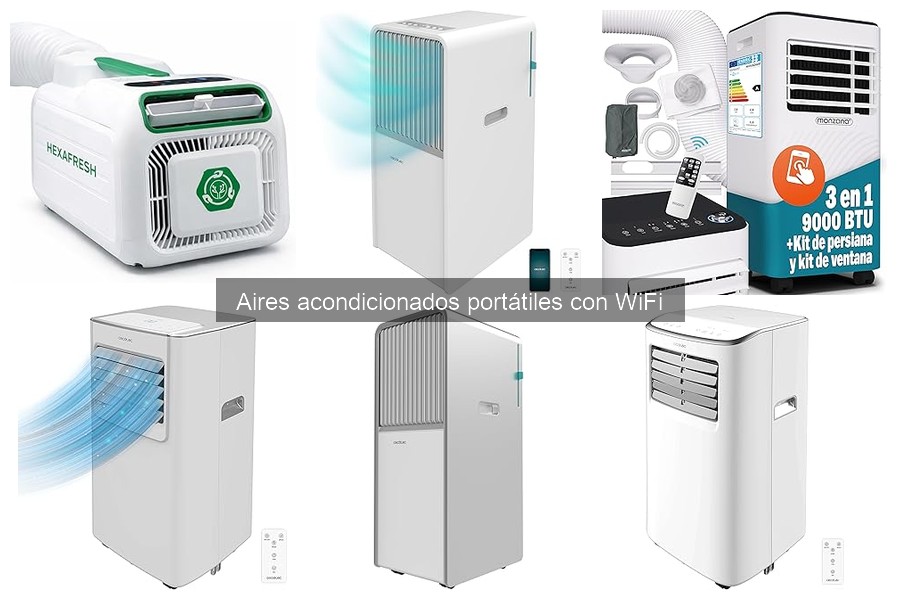 Alternativas a aires acondicionados portátiles con WiFi