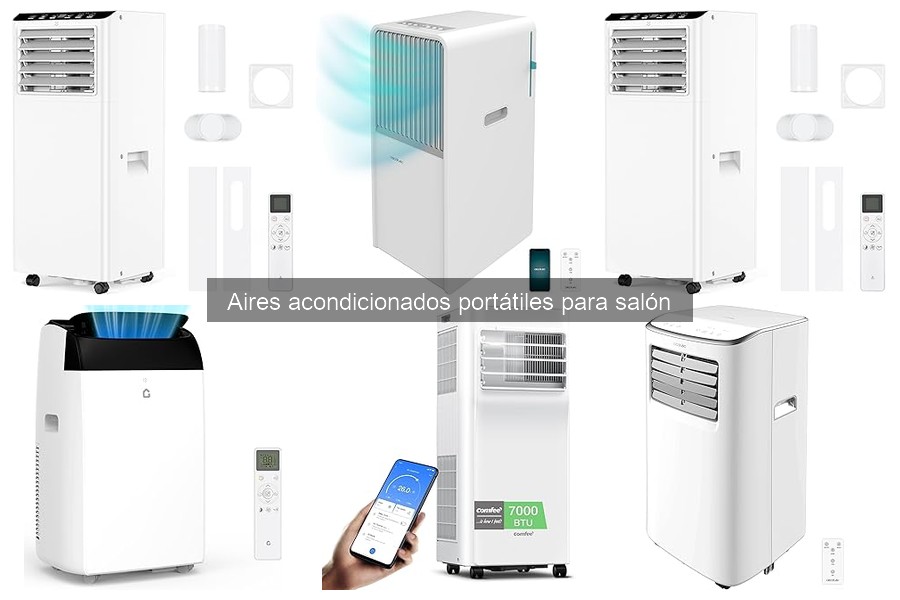 Alternativas a aires acondicionados portátiles para el salón