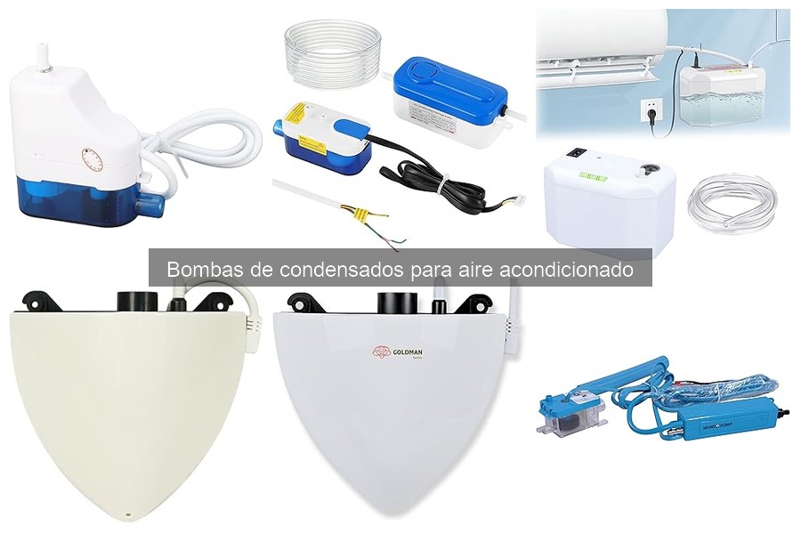 Alternativas a bombas de condensados para aire acondicionado