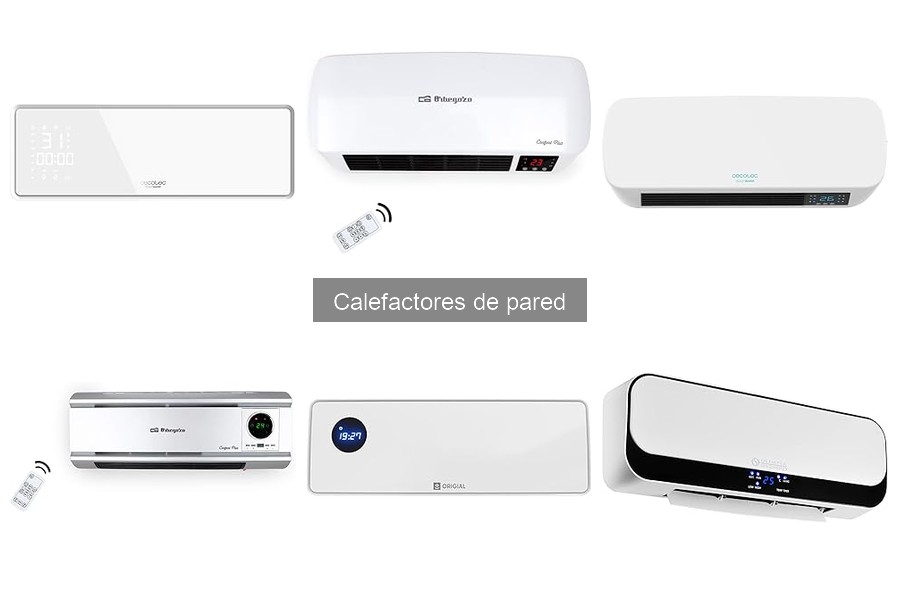 Alternativas a calefactores de pared: opciones eficientes