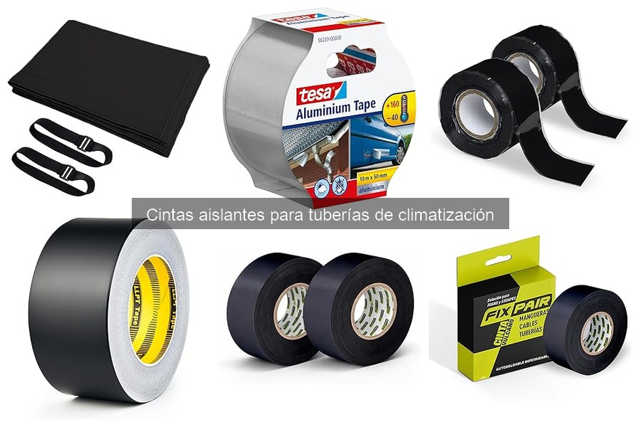Alternativas a cintas aislantes para tuberías de climatización