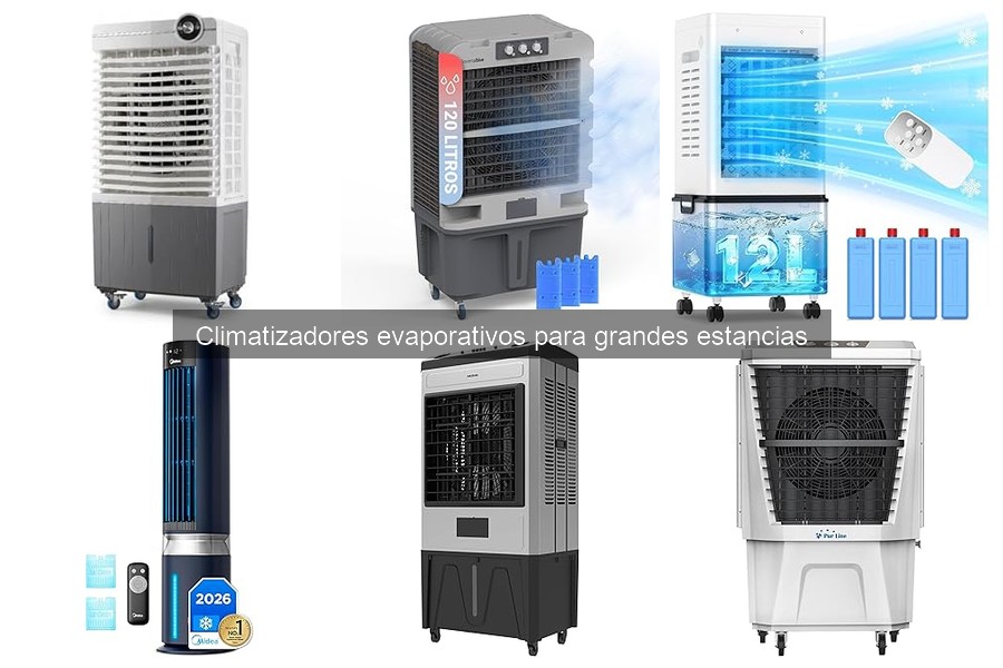 Alternativas a climatizadores evaporativos para grandes estancias