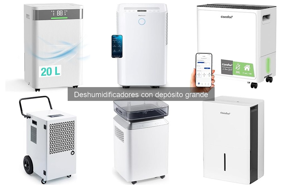 Alternativas a deshumidificadores con depósito grande