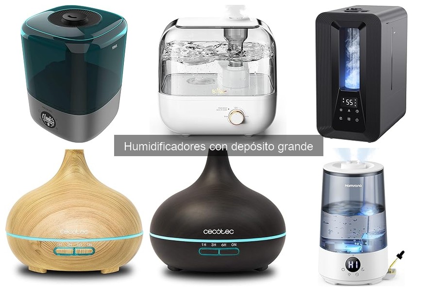 Alternativas a Humidificadores con Depósito Grande para el Hogar