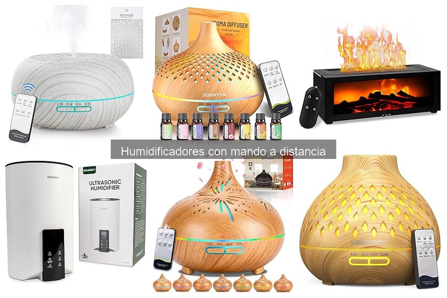 Alternativas a humidificadores con mando a distancia