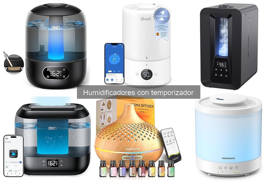 Alternativas a Humidificadores con Temporizador para el Hogar