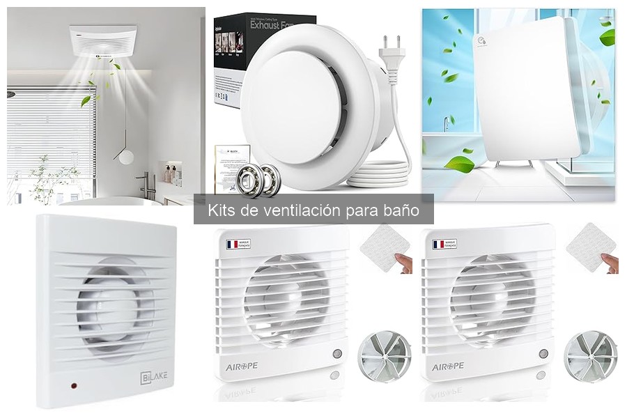Alternativas a kits de ventilación para baño - Mejora tu aire