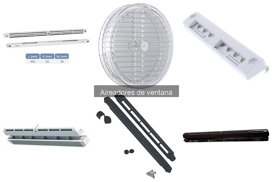 Alternativas a los aireadores de ventana para tu hogar