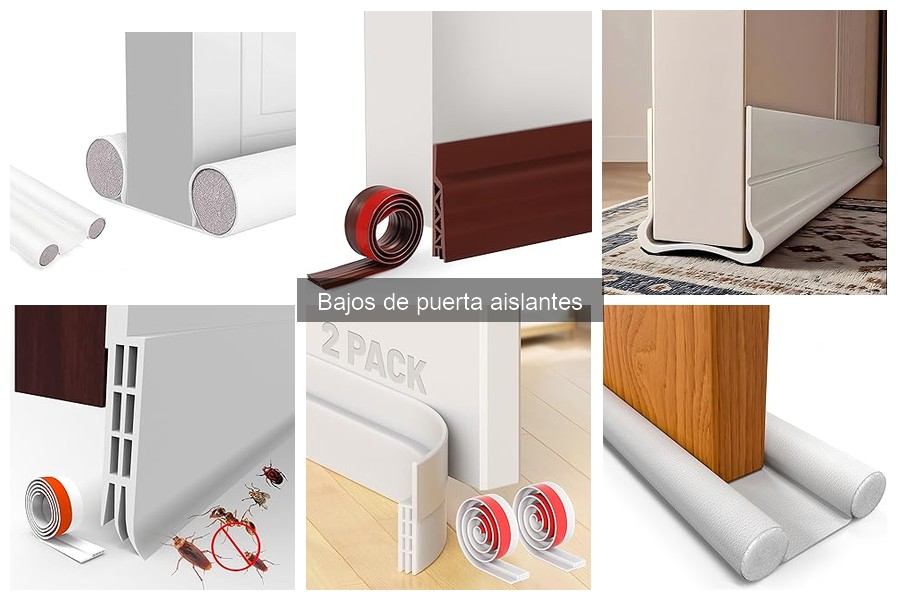 Alternativas a los Bajos de Puerta Aislantes: Mejores Soluciones
