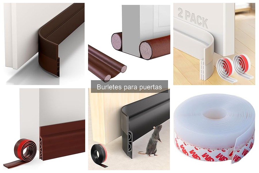 Alternativas a los burletes para puertas: soluciones efectivas