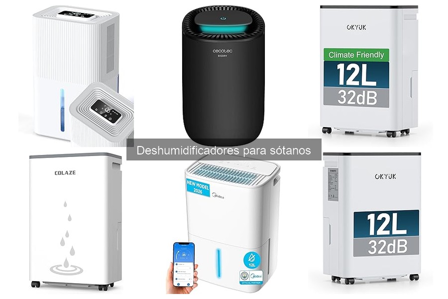 Alternativas a los deshumidificadores para sótanos