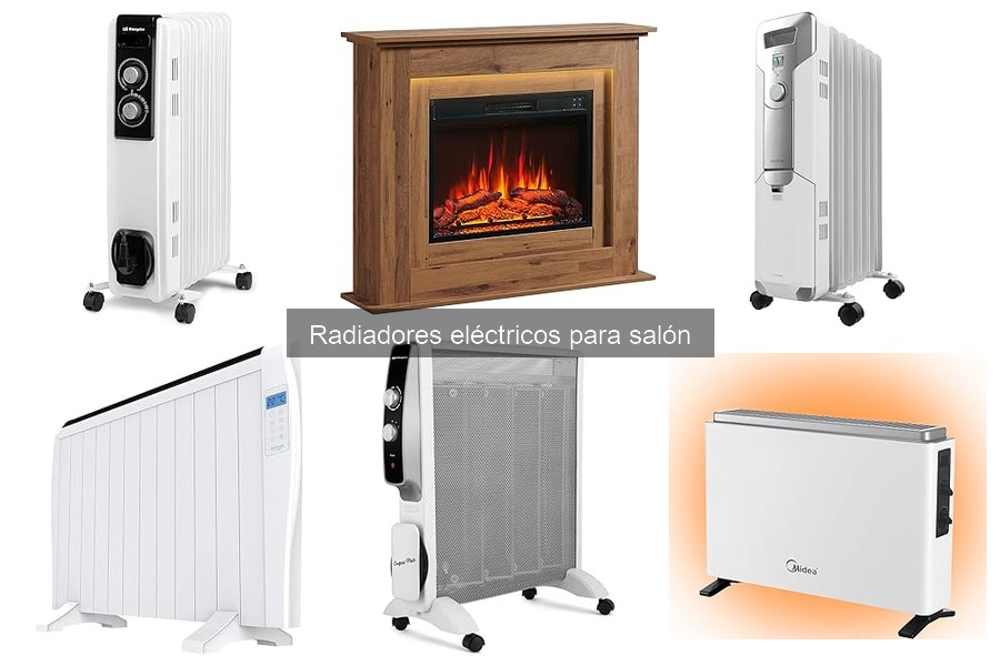 Alternativas a los radiadores eléctricos para calentar el salón
