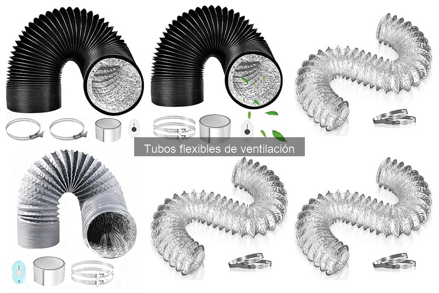 Alternativas a los tubos flexibles de ventilación en casa