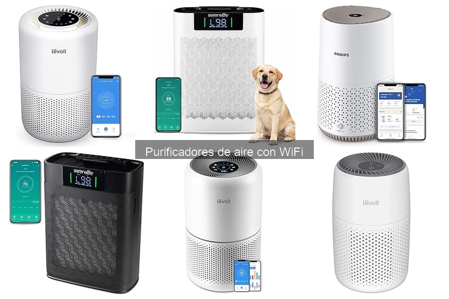 Alternativas a purificadores de aire con WiFi: Mejores opciones