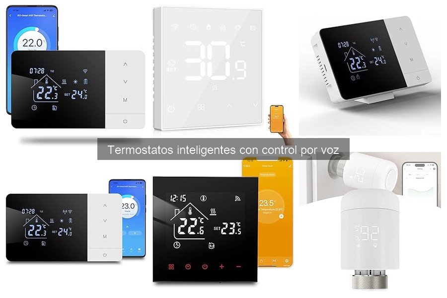 Alternativas a termostatos inteligentes con control por voz