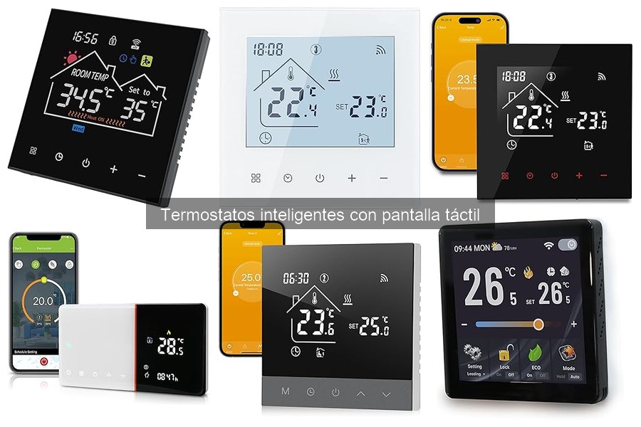 Alternativas a Termostatos Inteligentes con Pantalla Táctil