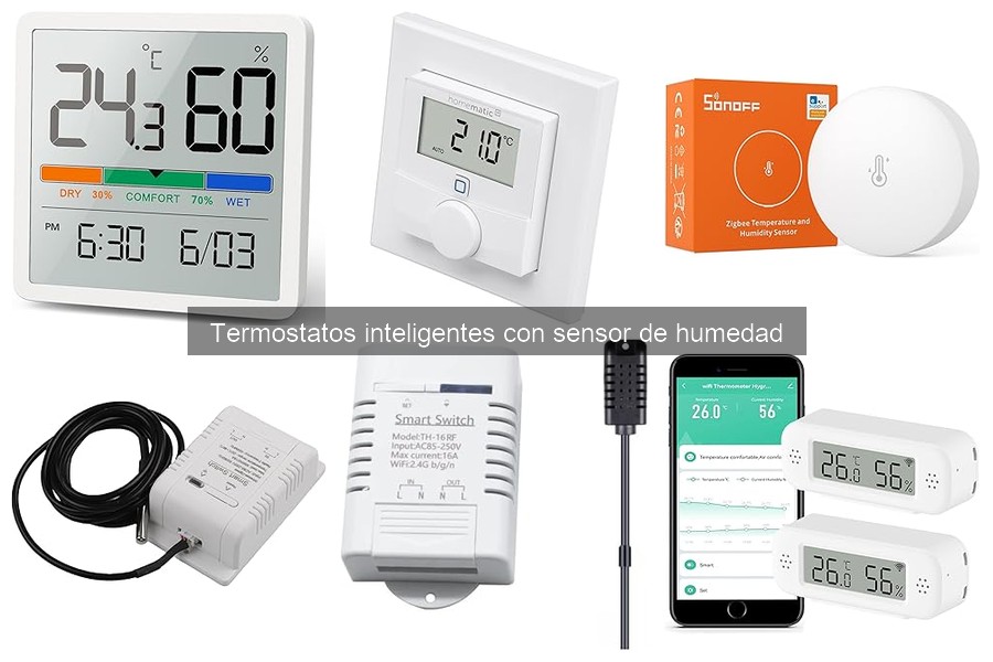 ** Alternativas a termostatos inteligentes con sensor de humedad