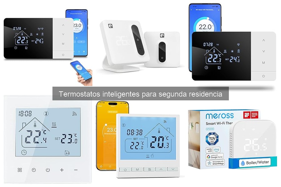 Alternativas a termostatos inteligentes en segundas residencias