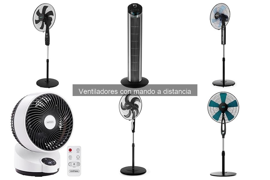 Alternativas a ventiladores con mando a distancia