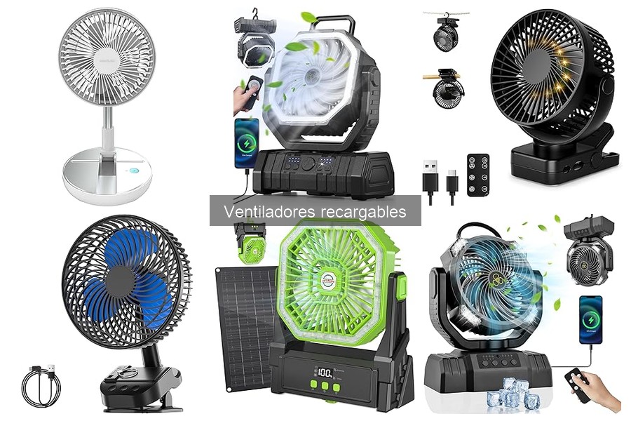 Alternativas a Ventiladores Recargables: Mejores Opciones