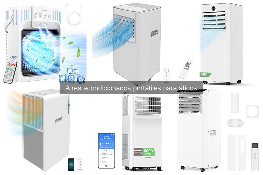 Alternativas al aire acondicionado portátil para áticos