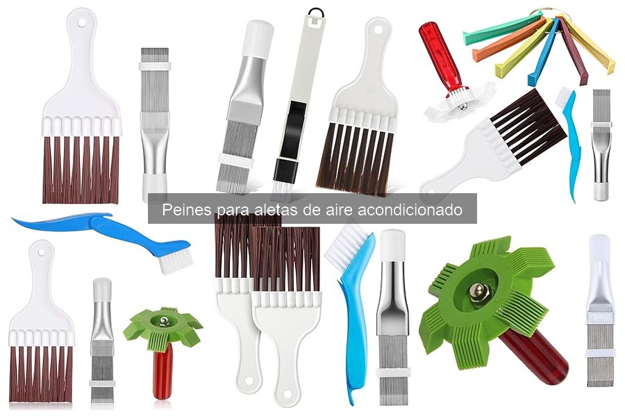 Alternativas al peine para limpiar aletas de aire acondicionado