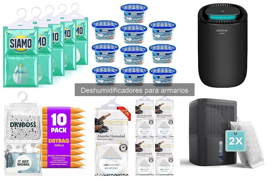 Alternativas Efectivas a Deshumidificadores para Armarios