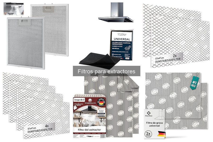 Alternativas innovadoras a filtros convencionales para extractores