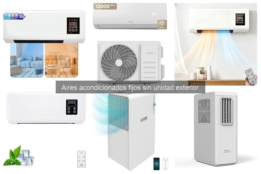 Beneficios de un aire acondicionado fijo sin unidad exterior