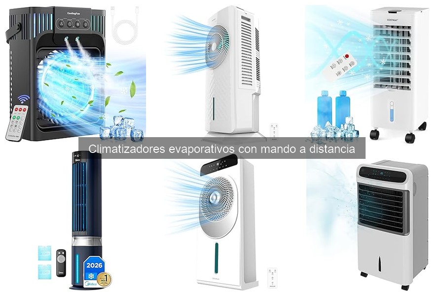 Beneficios de un climatizador evaporativo con mando a distancia