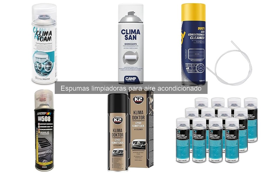 Beneficios de usar espuma limpiadora en aire acondicionado