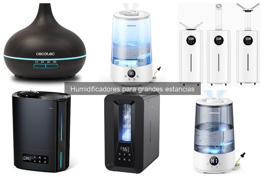 Beneficios y Precauciones de Humidificadores en Grandes Estancias