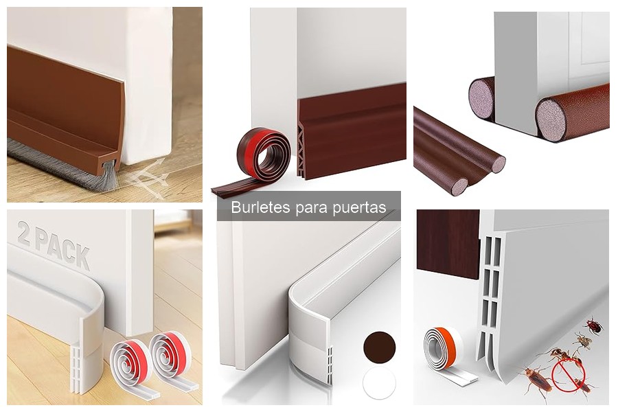 Burletes para puertas: ¿Mejoran la eficiencia energética?