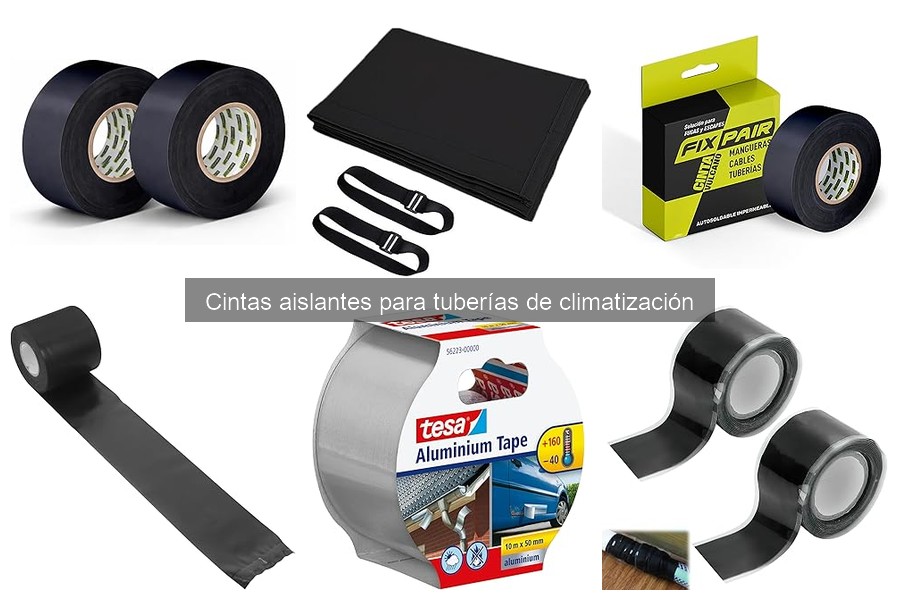Cintas aislantes para tuberías de climatización: ¿Qué son?