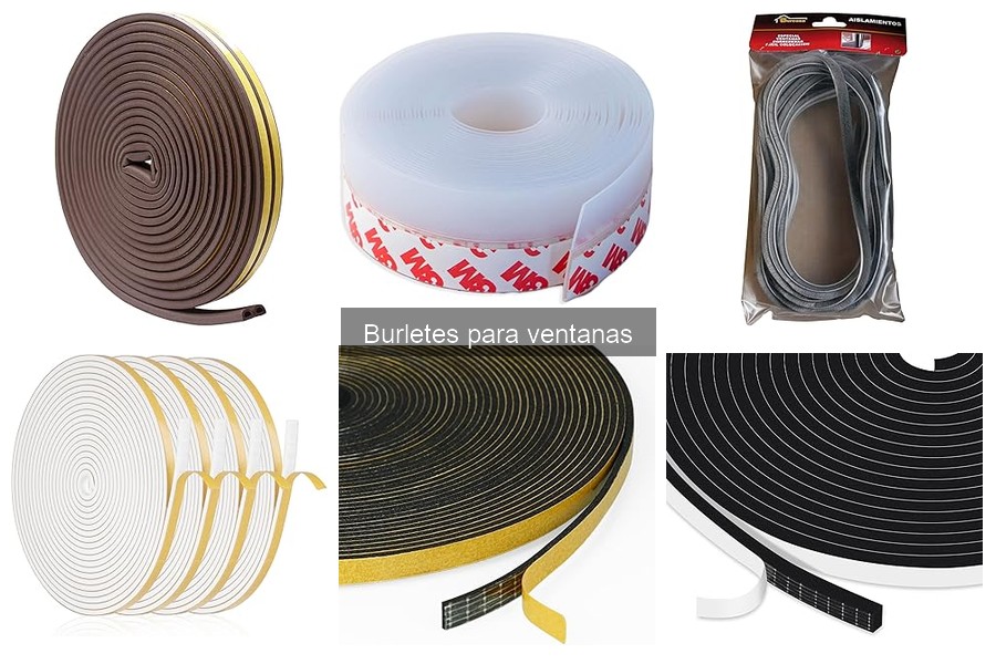 Cómo elegir burletes para ventanas según su tipo