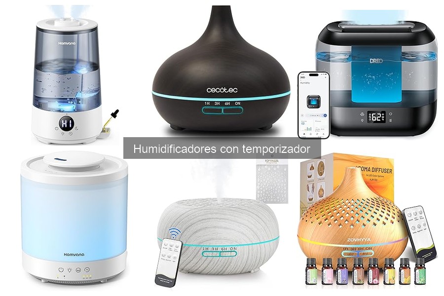 Cómo elegir el humidificador con temporizador ideal para ti