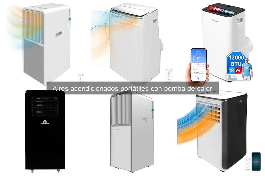 Cómo elegir el mejor aire acondicionado portátil con bomba de calor