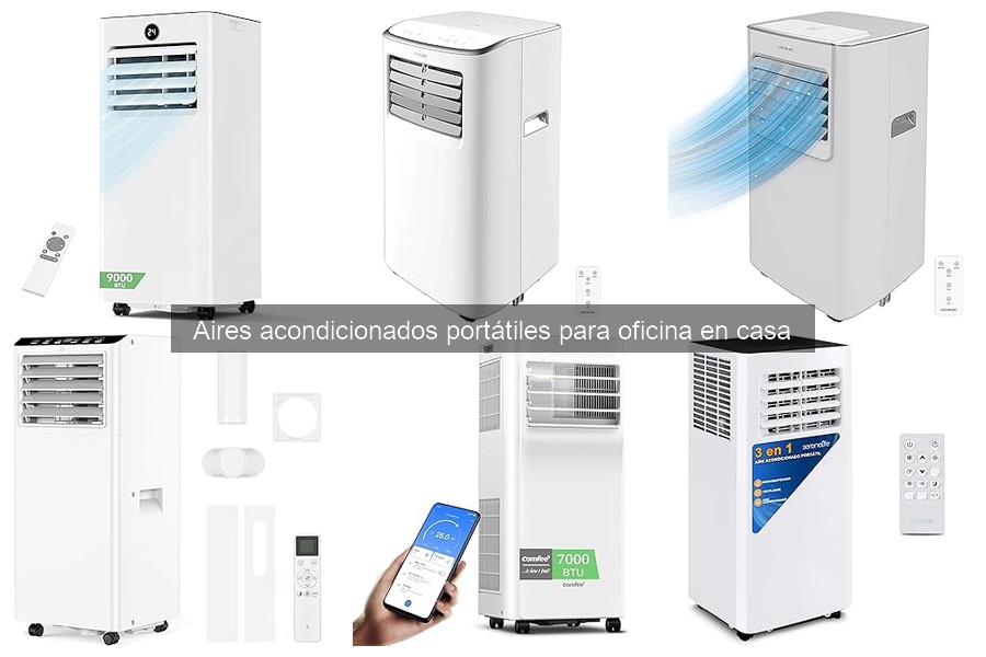 Cómo elegir el mejor aire acondicionado portátil para tu oficina