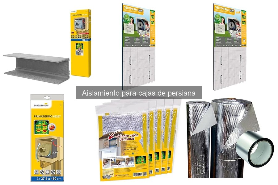 Cómo Elegir el Mejor Aislamiento para Cajas de Persiana