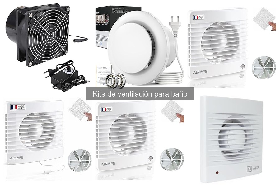 Cómo elegir el mejor kit de ventilación para baño
